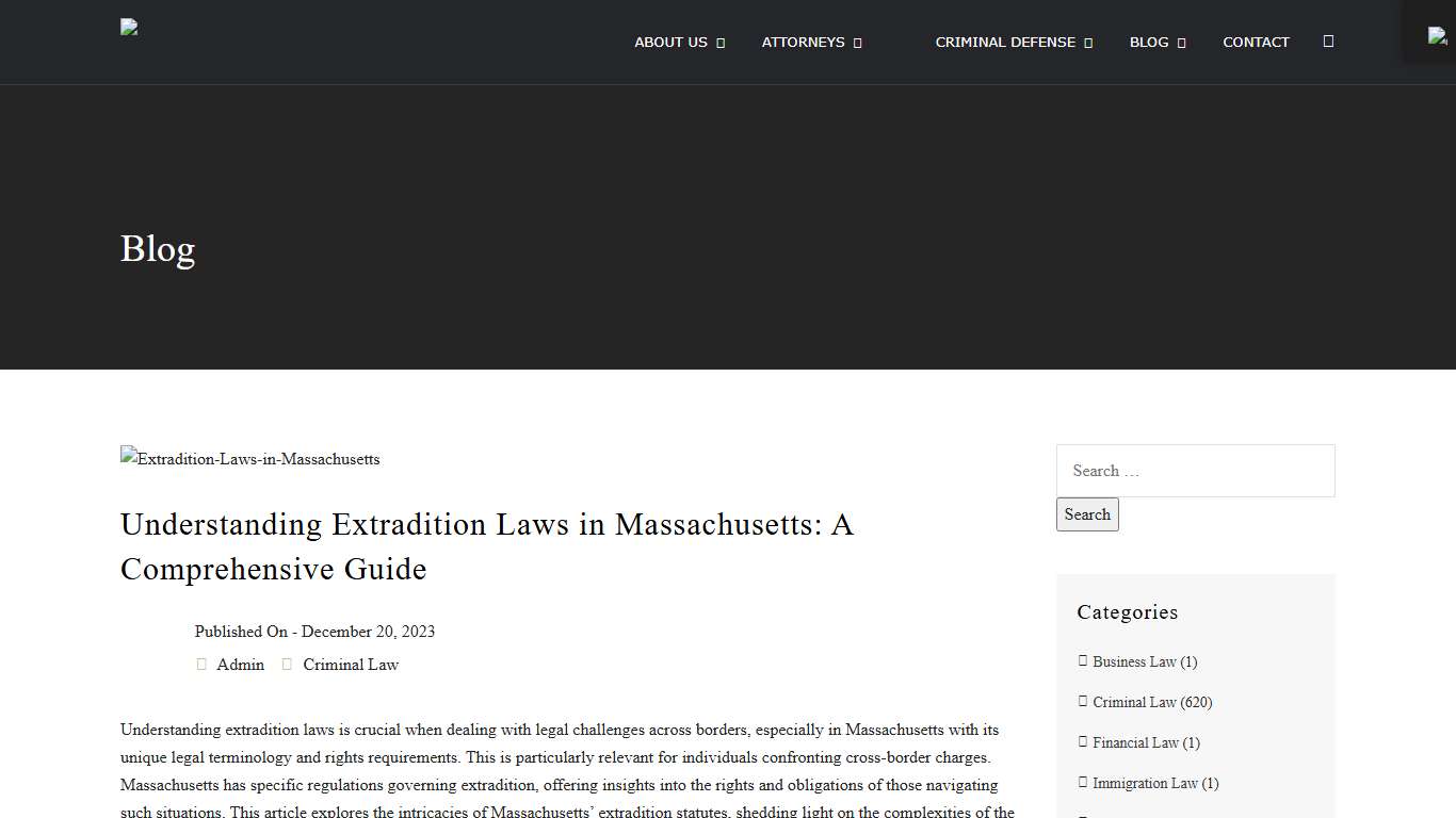 Understanding Extradition Laws in Massachusetts: Guide