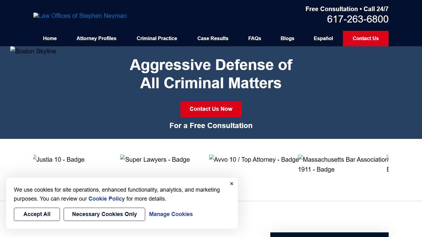 Attempt to Commit a Crime Boston Criminal Defense Lawyer Law Offices of Stephen Neyman
